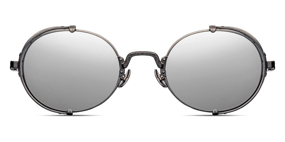 Matsuda® 10610H MTD 10610H Matte Black/Silver Mirror 51 - Matte Black / Silver Mirror Sunglasses