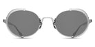 Matsuda® 10610H MTD 10610H Palladium White/Grey 51 - Palladium White / Grey Sunglasses