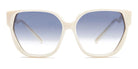Emmanuelle Khanh® EK 11820N EK 11820N JULIETTE 60 - JULIETTE - Egg Shell Sunglasses