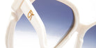 Emmanuelle Khanh® EK 11820N EK 11820N JULIETTE 60 - JULIETTE - Egg Shell Sunglasses
