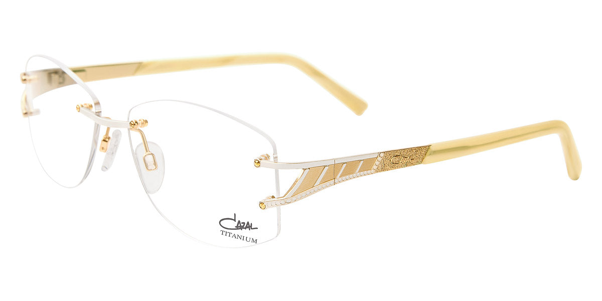 Cazal® 1254  CAZ 1254 002 55 - 002 Cream Eyeglasses