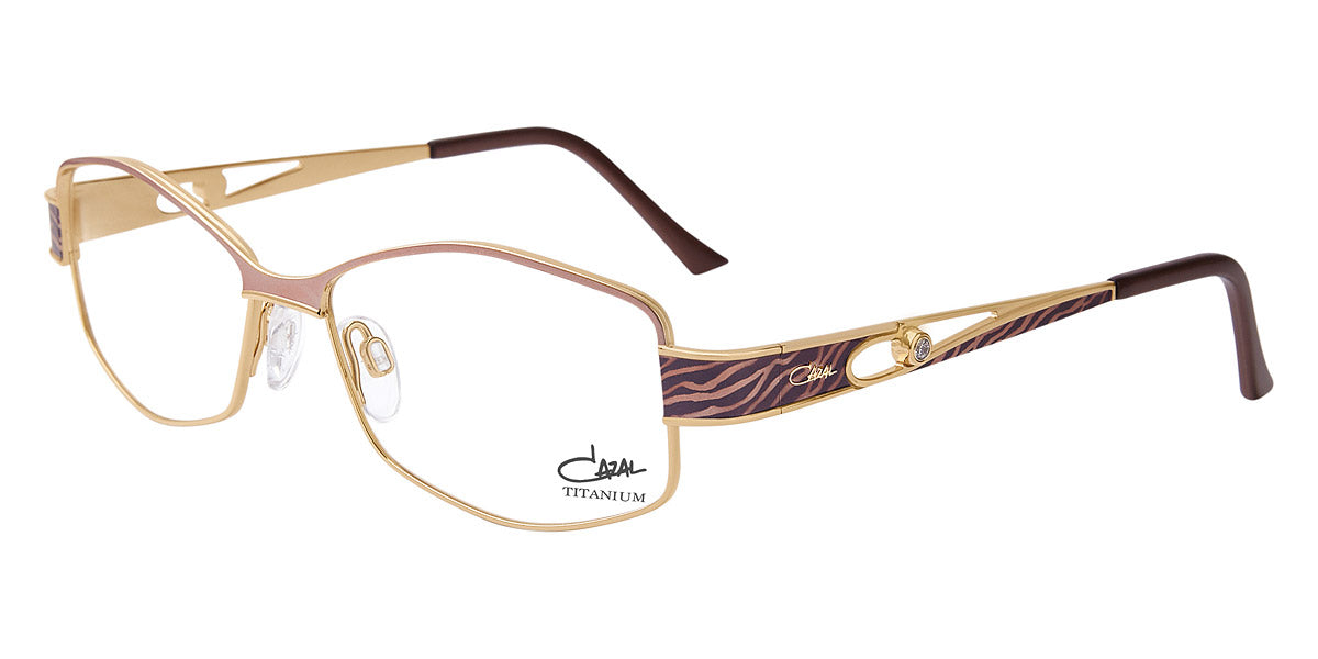 Cazal® 1257  CAZ 1257 001 53 - 001 Salmon-Gold Eyeglasses