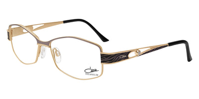 Cazal® 1257  CAZ 1257 002 53 - 002 Grey-Gold Eyeglasses