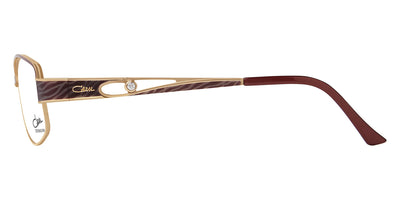 Cazal® 1257  CAZ 1257 004 53 - 004 Bordeaux-Gold Eyeglasses