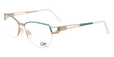 Cazal® 1266  CAZ 1266 002 53 - 002 Turquoise Eyeglasses