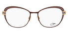Cazal® 1272  CAZ 1272 002 54 - 002 Chocolate-Gold Eyeglasses