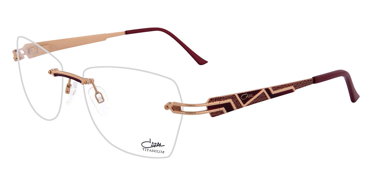 Cazal® 1275 CAZ 1275 003 55 - 003 Bordeaux-Gold Eyeglasses