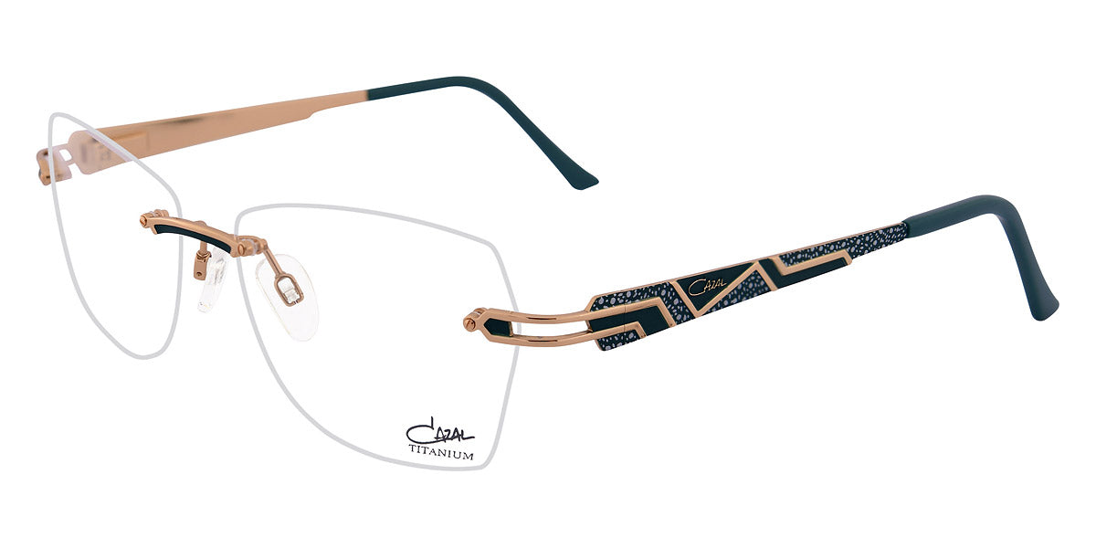 Cazal® 1275 CAZ 1275 004 55 - 004 Turquoise-Gold Eyeglasses