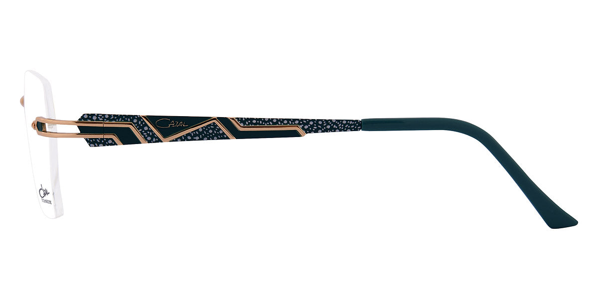 Cazal® 1275 CAZ 1275 004 55 - 004 Turquoise-Gold Eyeglasses