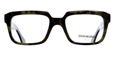 Cutler and Gross® CG1289 CG1289 GREEN BLACK TORTOISESHELL 54 - Green/Black/Tortoiseshell Eyeglasses