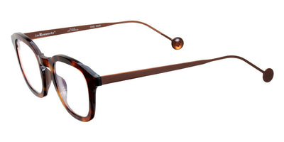 L.A.Eyeworks® KAYAK  LA KAYAK 980450M 46 - Tibetan Tortoise with Medium Brown Matte Eyeglasses