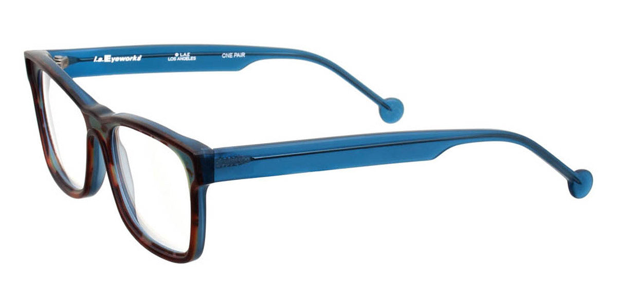 L.A.Eyeworks® SOAP DISH  LA SOAP DISH 815M 52 - Blue Black Tortoise Eyeglasses