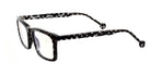 L.A.Eyeworks® BRONCO  LA BRONCO 609 59 - Smoke Squares Eyeglasses