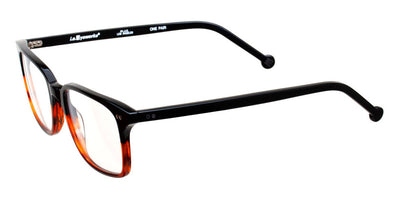 L.A.Eyeworks® TWILL XL HD  LA TWILL XL HD 964 52 - Black Amber Split Eyeglasses