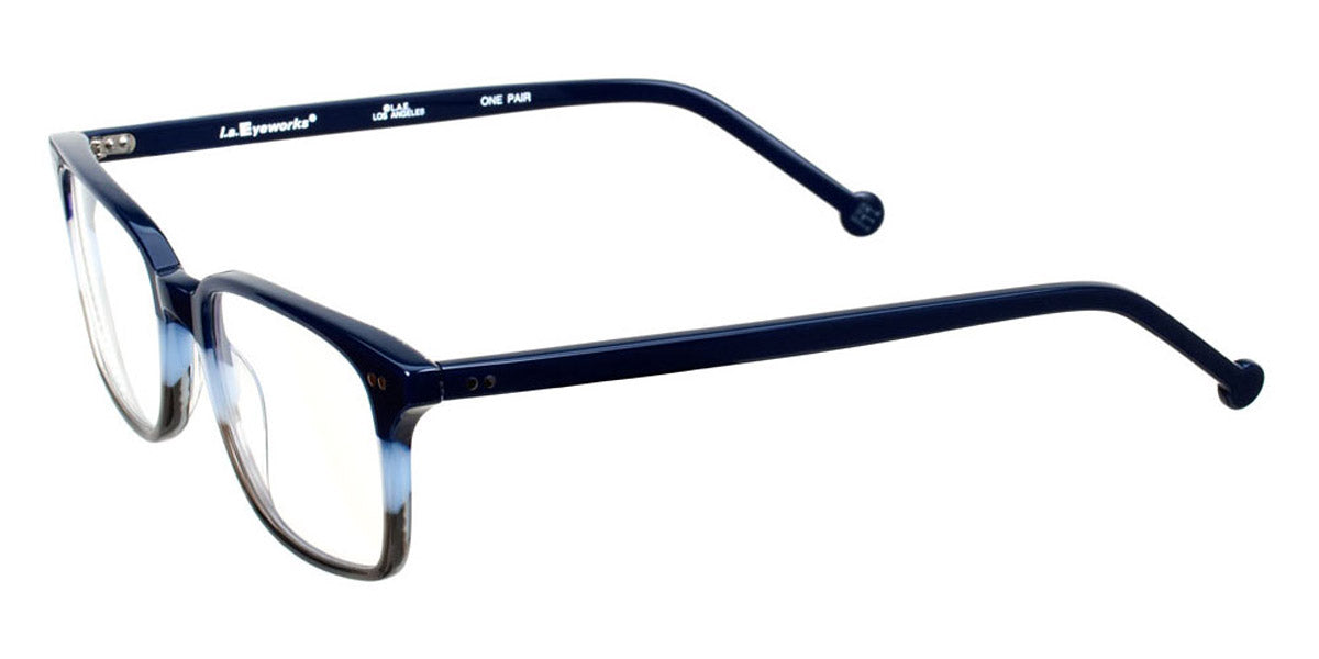 L.A.Eyeworks® TWILL XL HD  LA TWILL XL HD 969 52 - Hang 10 Blue Eyeglasses