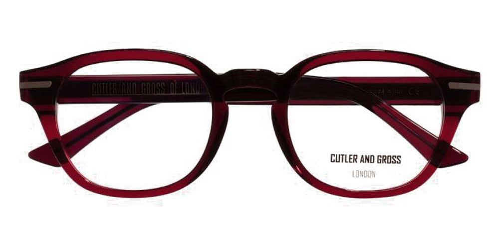 Cutler And Gross® 1356 Bordeaux Red  
