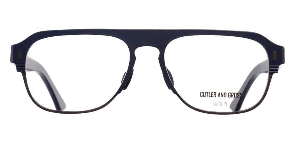 Cutler and Gross® 1365 - Matt Navy Blue on Black