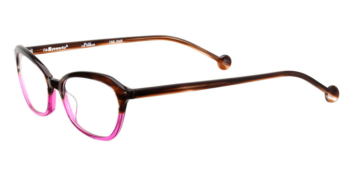 L.A.Eyeworks® PORTER  LA PORTER 901 50 - Fuchsia Bark Eyeglasses