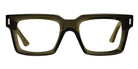 Cutler and Gross® 1386 CG OP 1386 OLIVE GREEN 52 - Olive Green Eyeglasses