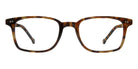 L.A.Eyeworks® TWILL  LA TWILL 204 49 - Tasmanian Tortoise Eyeglasses