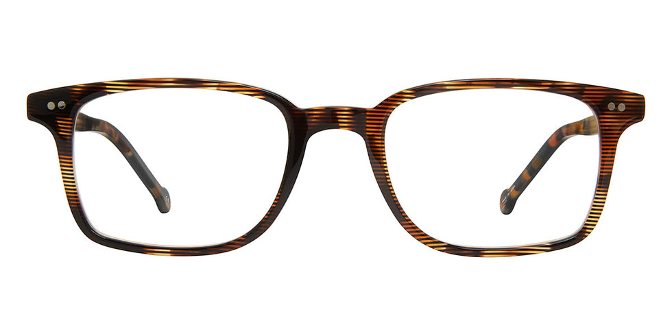 L.A.Eyeworks® TWILL  LA TWILL 204 49 - Tasmanian Tortoise Eyeglasses