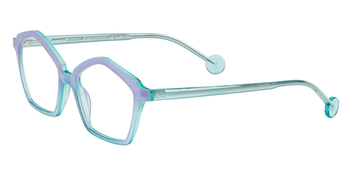 L.A.Eyeworks® WHIRLY BIRD  LA WHIRLY BIRD 737A 52 - Moon Water Eyeglasses