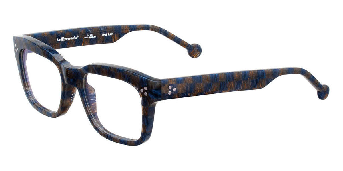 L.A.Eyeworks® IVAR  LA IVAR 628 52 - Shady Blue Bales Eyeglasses