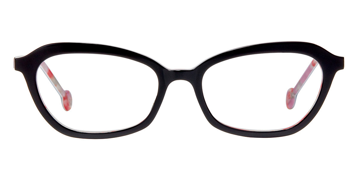 L.A.Eyeworks® DIXON  LA DIXON 989 52 - Happy Black Eyeglasses