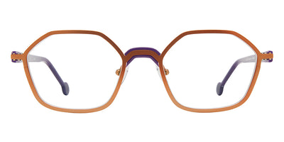 L.A.Eyeworks® WHELK  LA WHELK 542240 51 - Toasty Orange with Waxy Grapes Eyeglasses