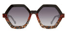 L.A.Eyeworks® BHANGRA  LA BHANGRA 701 55 - Leopard Pile Sunglasses