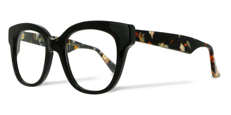 Emmanuelle Khanh® EK 1615 EK 1615 16-55-OPT 49 - 16-55-OPT - Black Eyeglasses