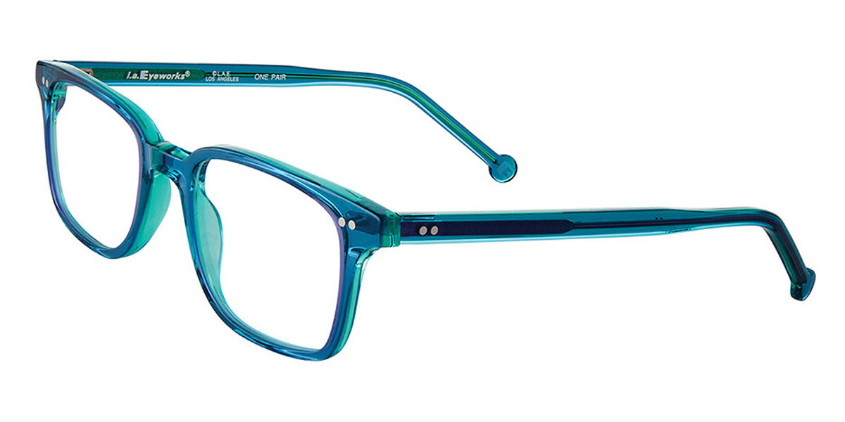 L.A.Eyeworks® TWILL XS Rectangular Eyeglasses - EuroOptica