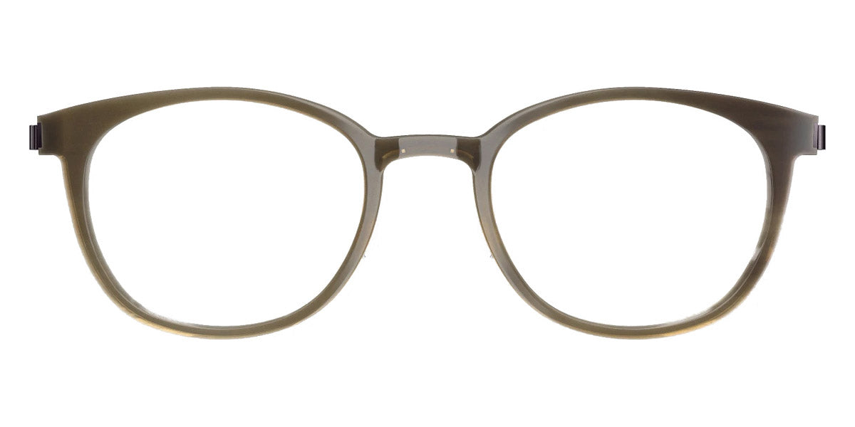 Lindberg® Buffalo Horn™ 1818 Panto Eyeglasses - EuroOptica