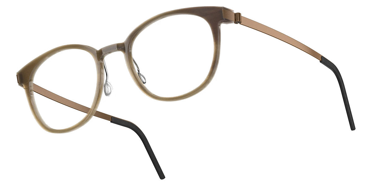 Lindberg® Buffalo Horn™ 1818 LIN BH 1818-H16-PU15 50 - H16-PU15 Eyeglasses