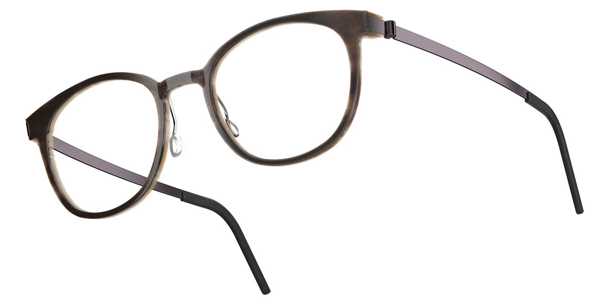 Lindberg® Buffalo Horn™ 1818 LIN BH 1818-H18-PU14 50 - H18-PU14 Eyeglasses