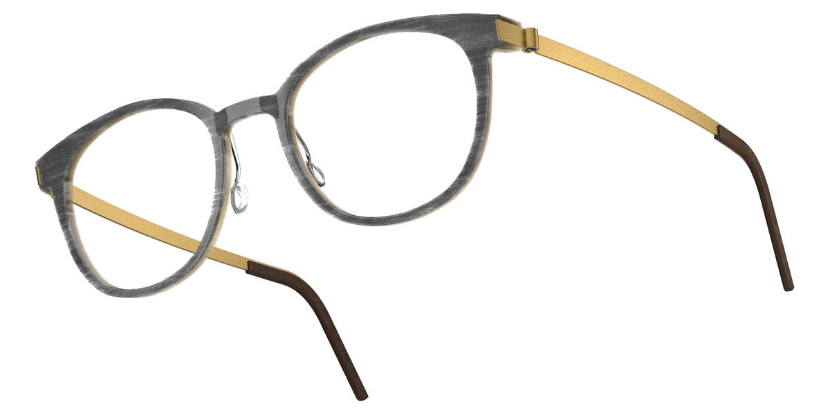 Lindberg® Buffalo Horn™ 1818 LIN BH 1818-HTE26-GT 50 - HTE26-GT Eyeglasses