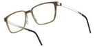 Lindberg® Buffalo Horn™ 1821 LIN BH 1821-H16-P10 54 - H16-P10 Eyeglasses