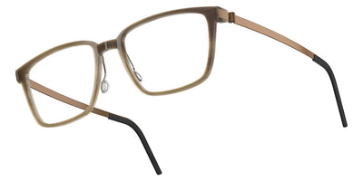 Lindberg® Buffalo Horn™ 1821 LIN BH 1821-H16-PU15 54 - H16-PU15 Eyeglasses