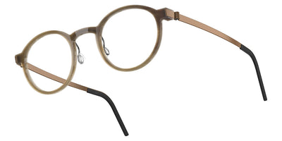 Lindberg® Buffalo Horn™ 1823 LIN BH 1823-H16-PU15 45 - H16-PU15 Eyeglasses