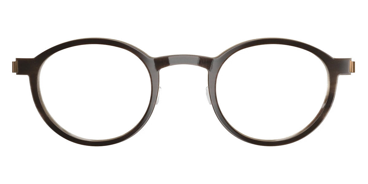 Lindberg® Buffalo Horn™ 1823 Panto Eyeglasses - EuroOptica