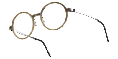 Lindberg® Buffalo Horn™ 1827 LIN BH 1827-H16-P10 50 - H16-P10 Eyeglasses