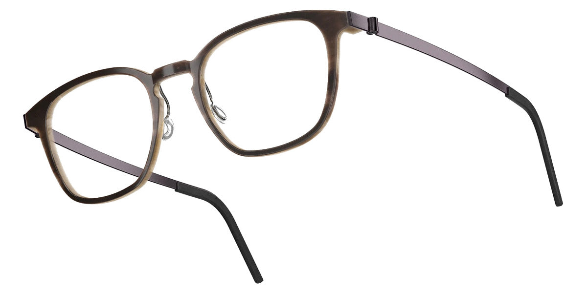 Lindberg® Buffalo Horn™ 1843 LIN BH 1843-H18-PU14 49 - H18-PU14 Eyeglasses