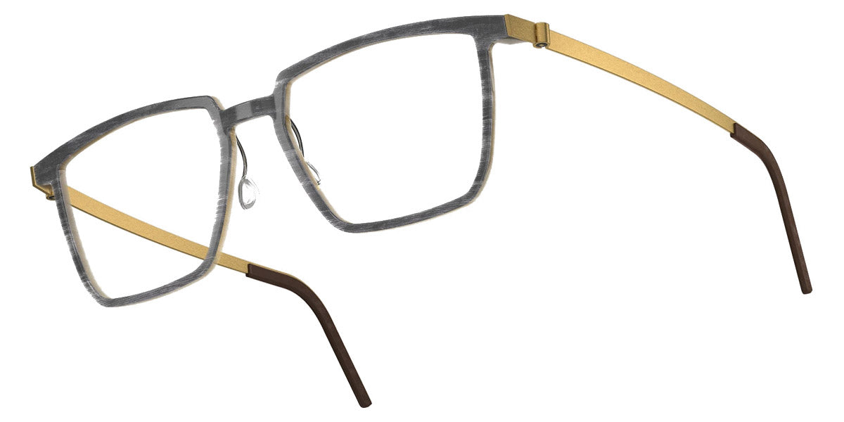 Lindberg® Buffalo Horn™ 1844 LIN BH 1844-HTE26-GT 53 - HTE26-GT Eyeglasses