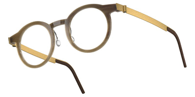 Lindberg® Buffalo Horn™ 1846 LIN BH 1846-H16-GT 44 - H16-GT Eyeglasses