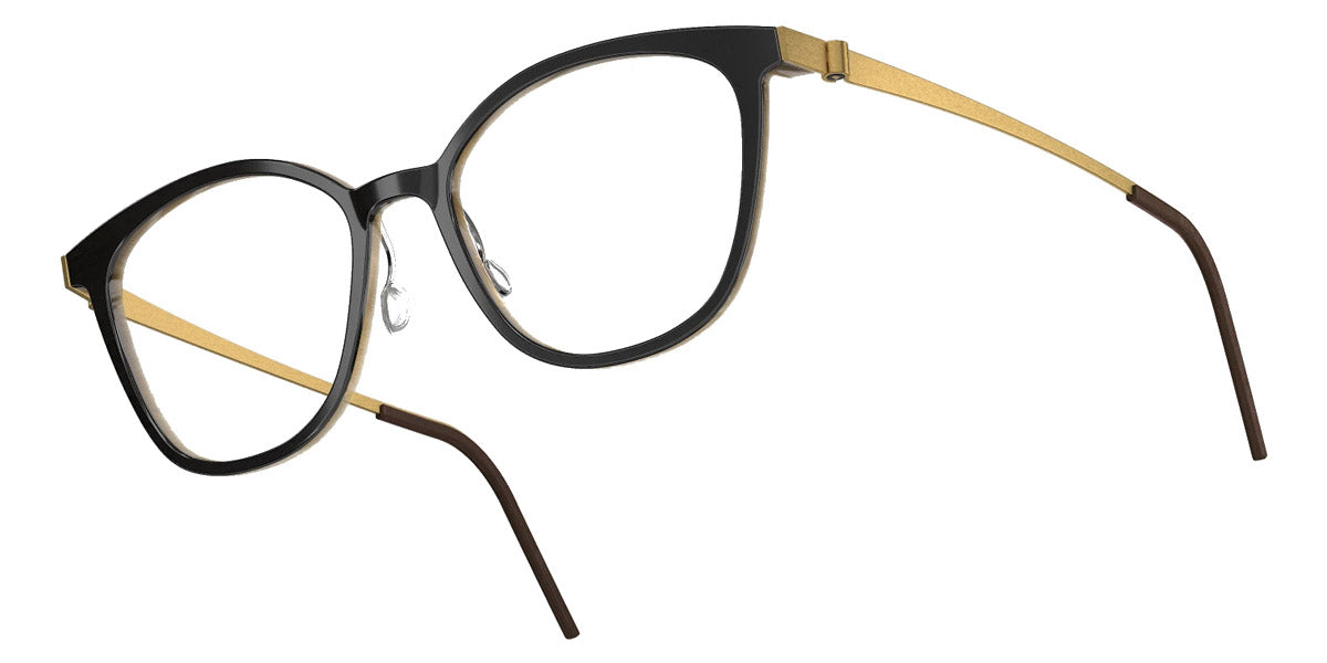 Lindberg® Buffalo Horn™ 1851 LIN BH 1851-H26-GT 49 - H26-GT Eyeglasses