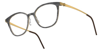 Lindberg® Buffalo Horn™ 1851 LIN BH 1851-HTE26-GT 49 - HTE26-GT Eyeglasses