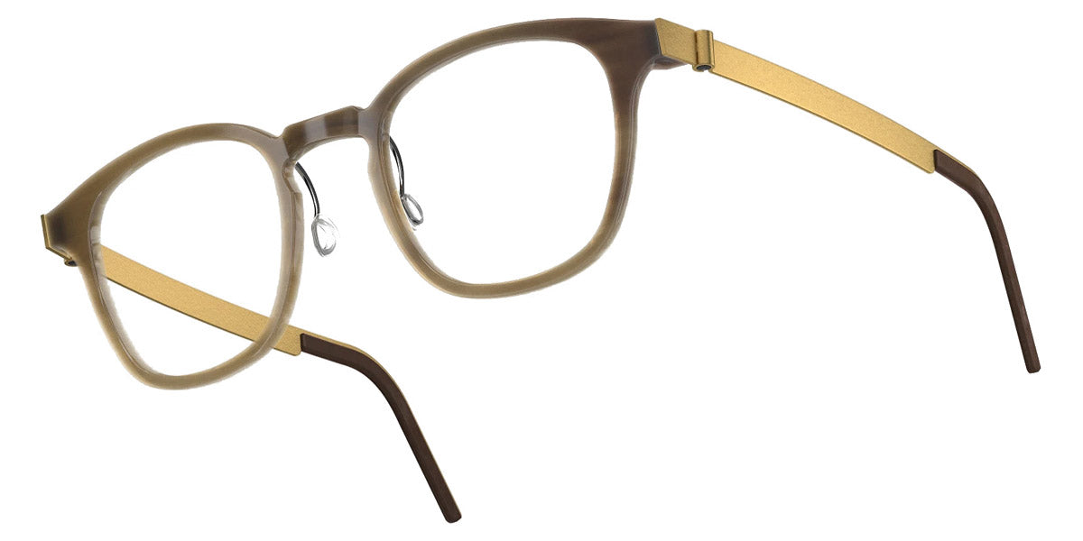 Lindberg® Buffalo Horn™ 1854 LIN BH 1854-H16-GT 48 - H16-GT Eyeglasses