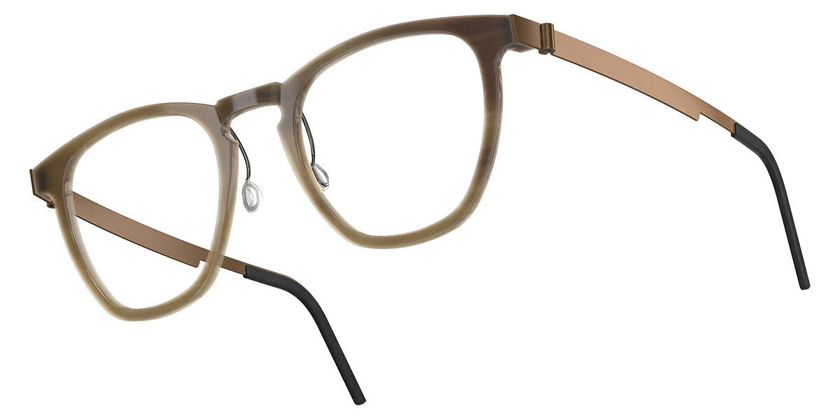 Lindberg® Buffalo Horn™ 1857 LIN BH 1857-H16-PU15 52 - H16-PU15 Eyeglasses