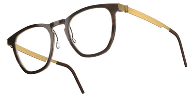 Lindberg® Buffalo Horn™ 1857 LIN BH 1857-H18-GT 52 - H18-GT Eyeglasses