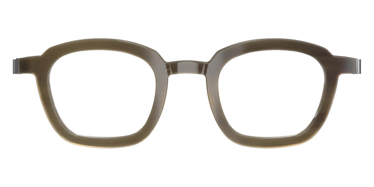 Lindberg® Buffalo Horn™ 1858 Rounded Square Eyeglasses